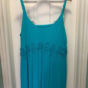 Beautiful aqua coloured dress. EUC